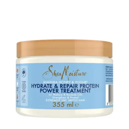 Shea Moisture Yogurt Hydrate and Manuka Honey + Repair Protein-strong Treatment 355ml